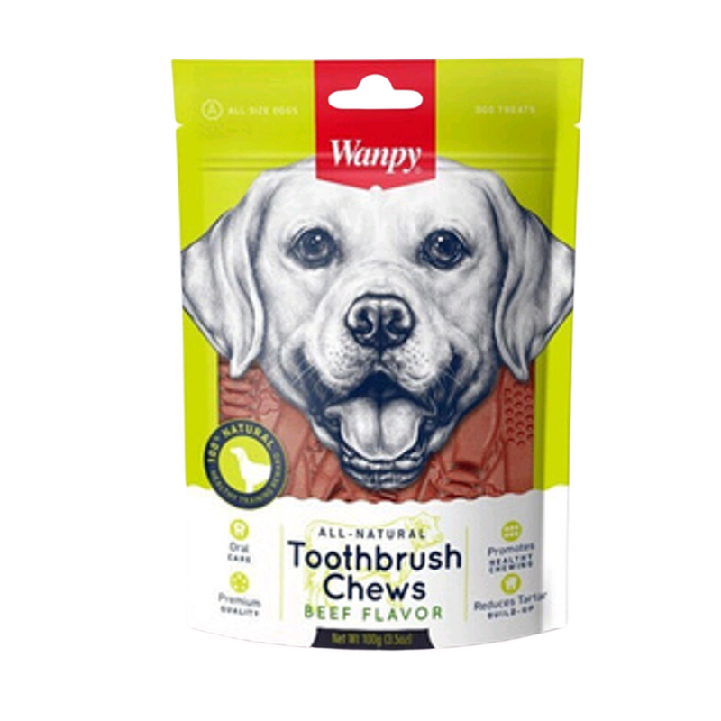 WANPY TOOTHBRUSH BEEF FLAVOR 100 G