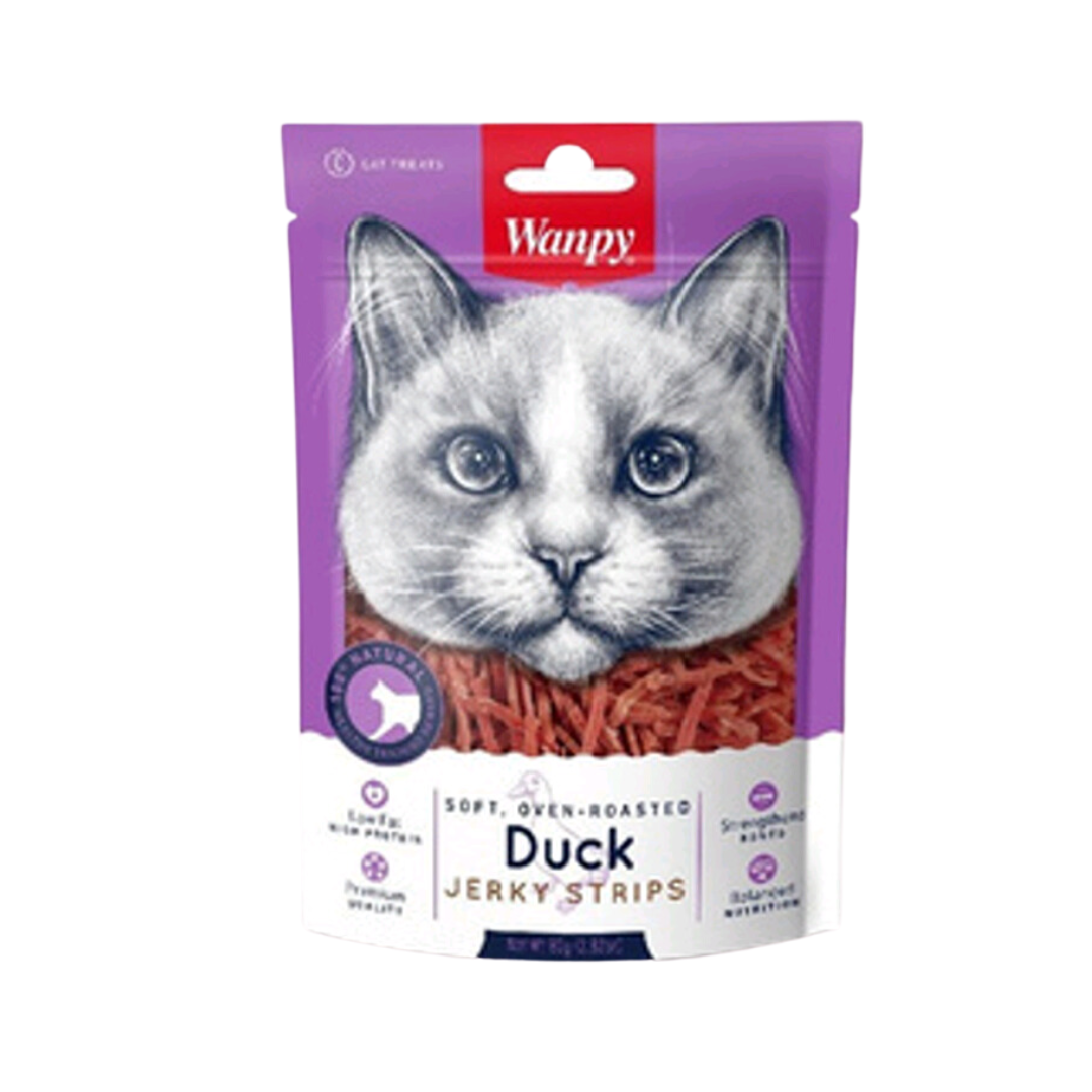 SOFT DUCK JERKY STRIP 80 G