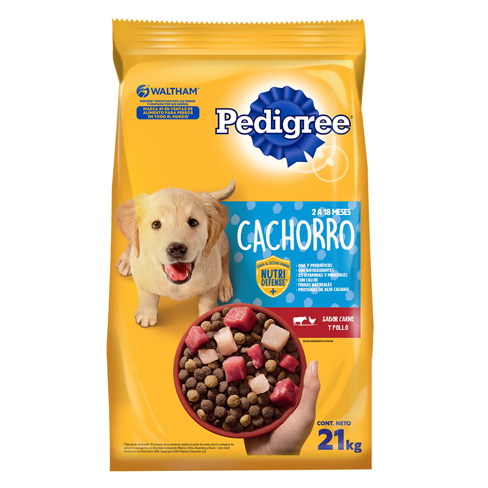 PEDIGREE CACHORRO CARNE Y POLLO 21 KG