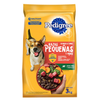 PEDIGREE ADULTO RAZAS PEQUEÑAS SABOR CARNE Y VEGETALES 21 KG