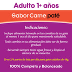 WHISKAS LATA ADULTO PATÉ SABOR CARNE 340 G