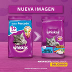 WHISKAS ADULTO SABOR PESCADO 10 KG