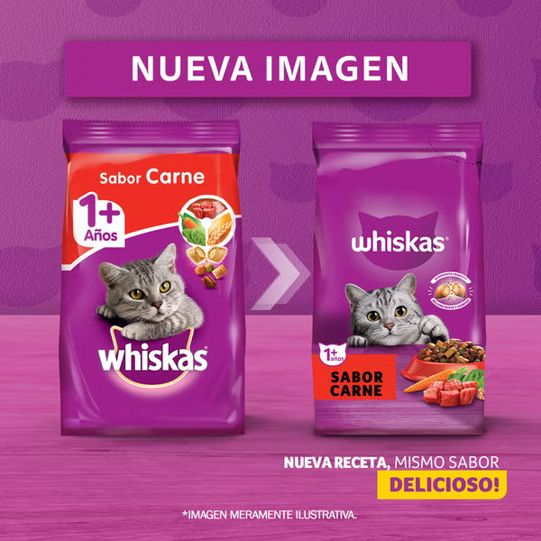 WHISKAS ADULTO SABOR CARNE 10 KG