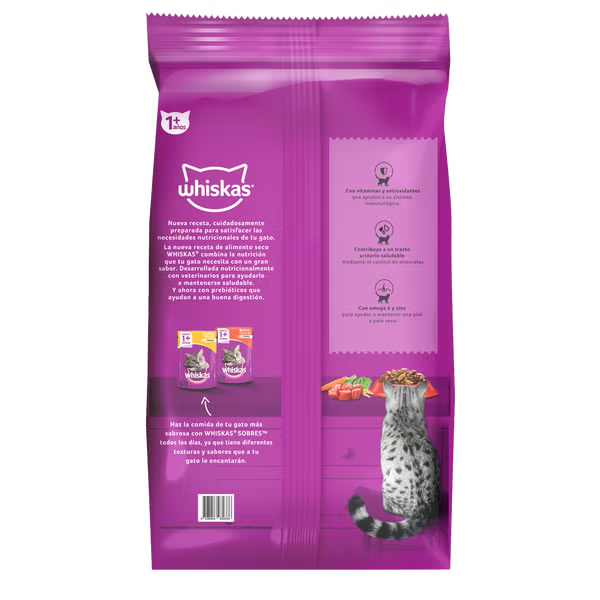 WHISKAS ADULTO SABOR CARNE 10 KG