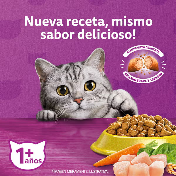 WHISKAS ADULTO SABOR POLLO 10 KG