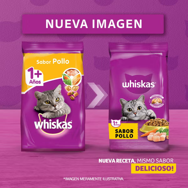 WHISKAS ADULTO SABOR POLLO 10 KG