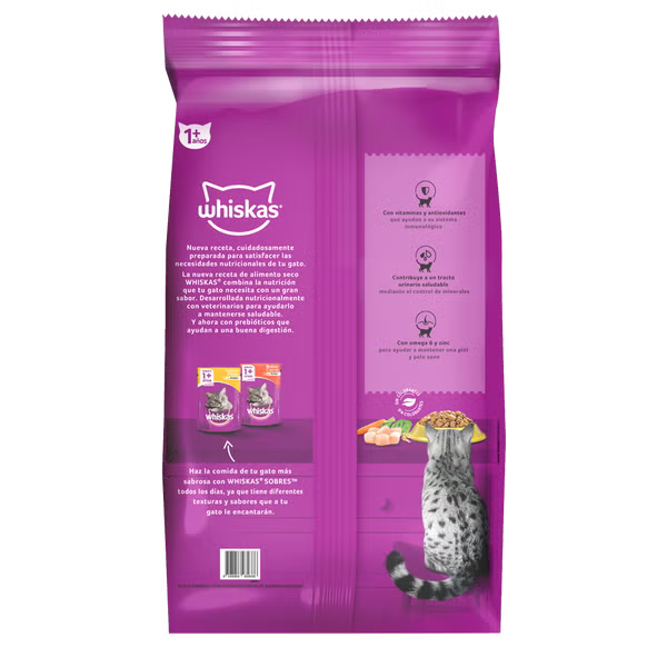 WHISKAS ADULTO SABOR POLLO 10 KG
