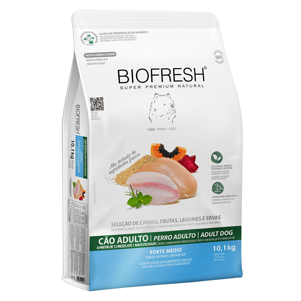 BIOFRESH ADULTO RAZAS MEDIANAS 10 KG