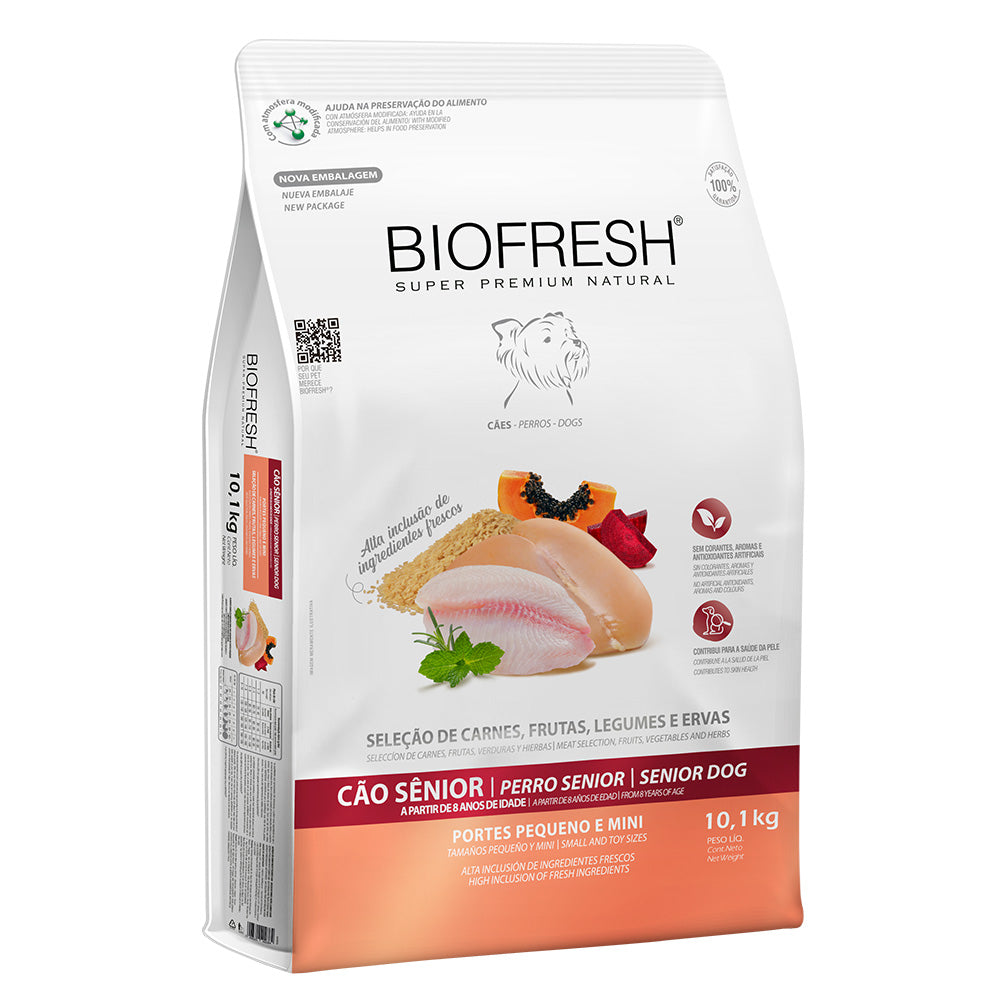 BIOFRESH SENIOR RAZAS PEQUEÑAS Y MINI 10 KG