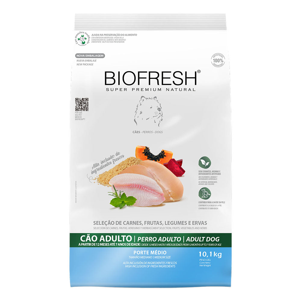 BIOFRESH ADULTO RAZAS MEDIANAS 10 KG