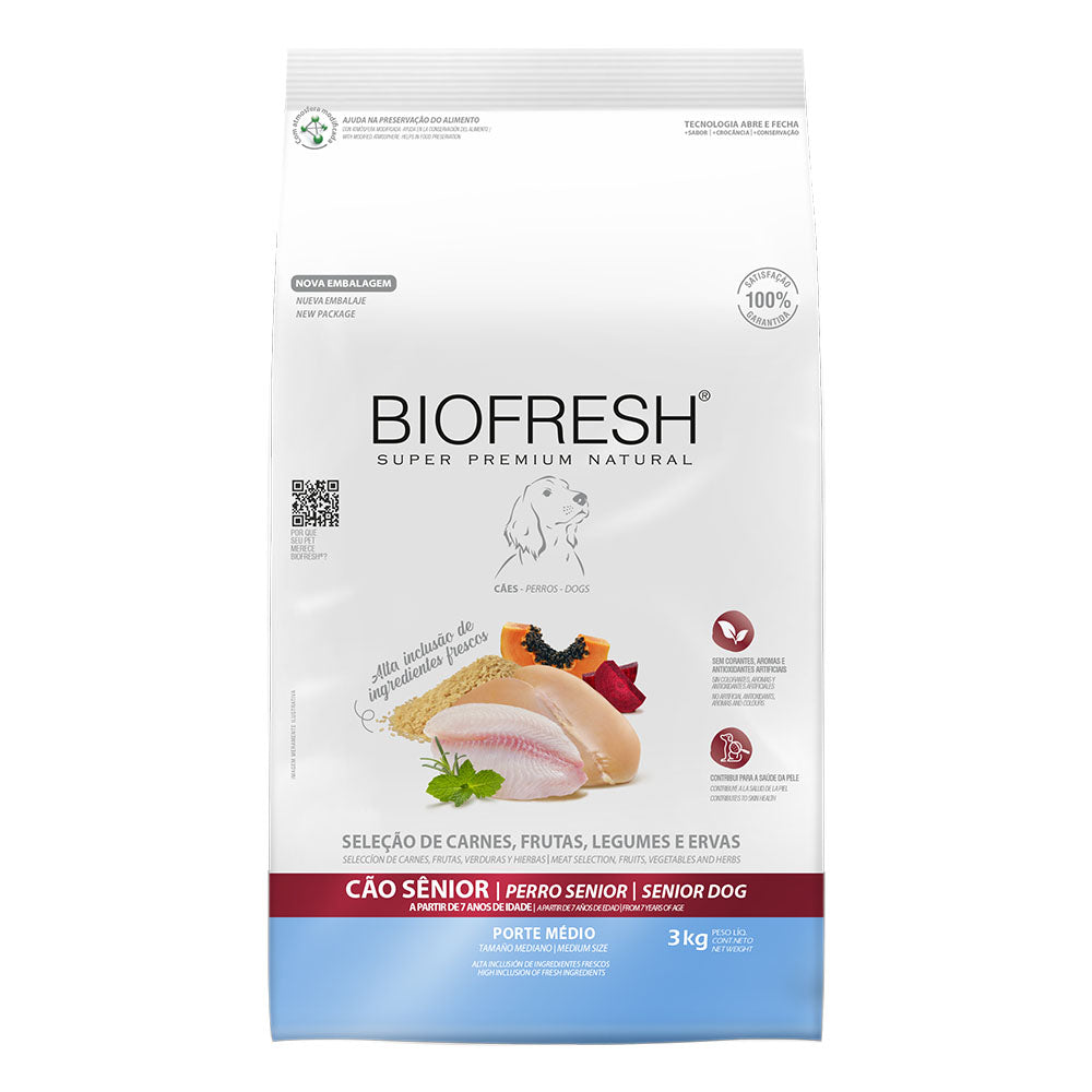 BIOFRESH SENIOR RAZAS MEDIANAS 3 KG