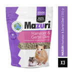 MAZURI HAMSTER Y JERBO 350 G