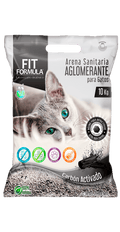 ARENA FIT AGLOMERANTE CARBÓN ACTIVADO 10 KG