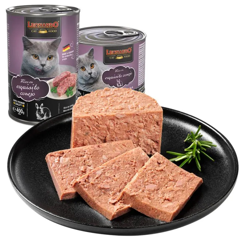 LEONARDO LATA RICO EN EXQUISITO CONEJO 400 GR