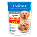 MASTER DOG POUCH ADULTO SABOR POLLO 100 GR